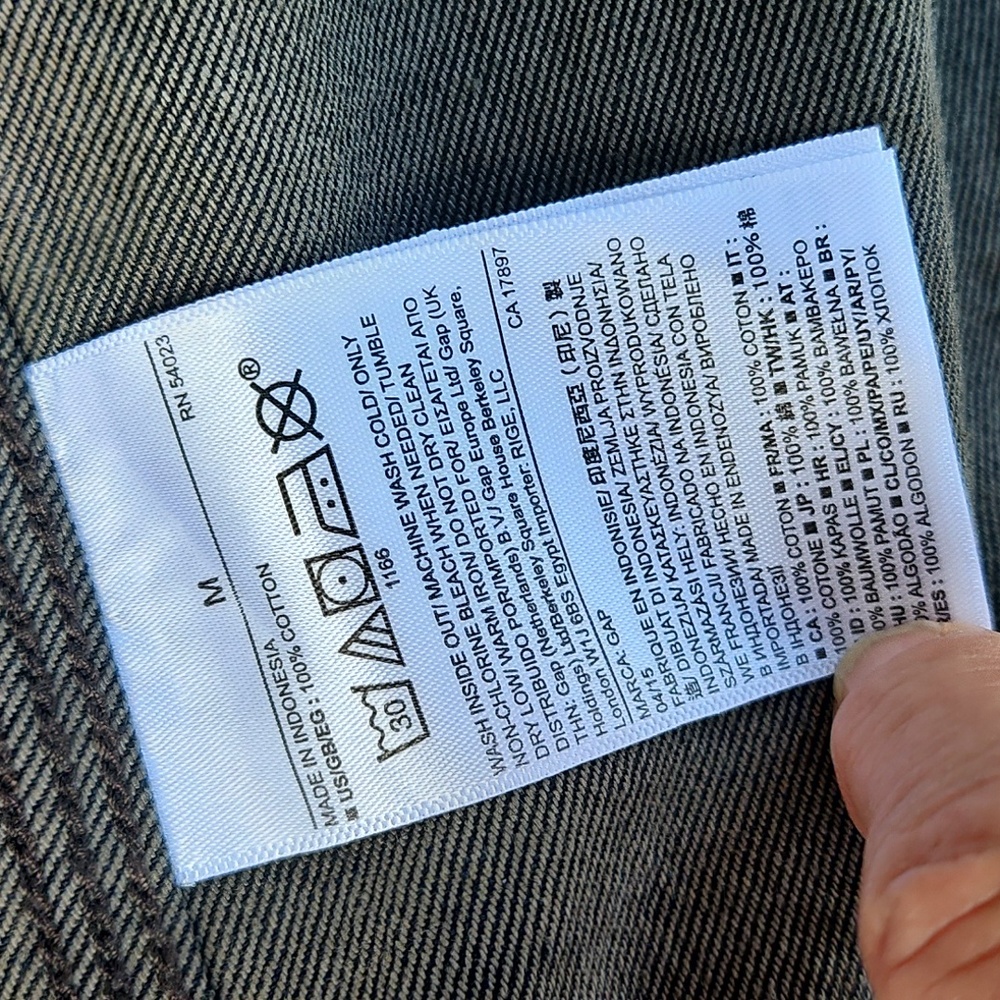 Gap Dark Gray Lightweight Jacket - image 7